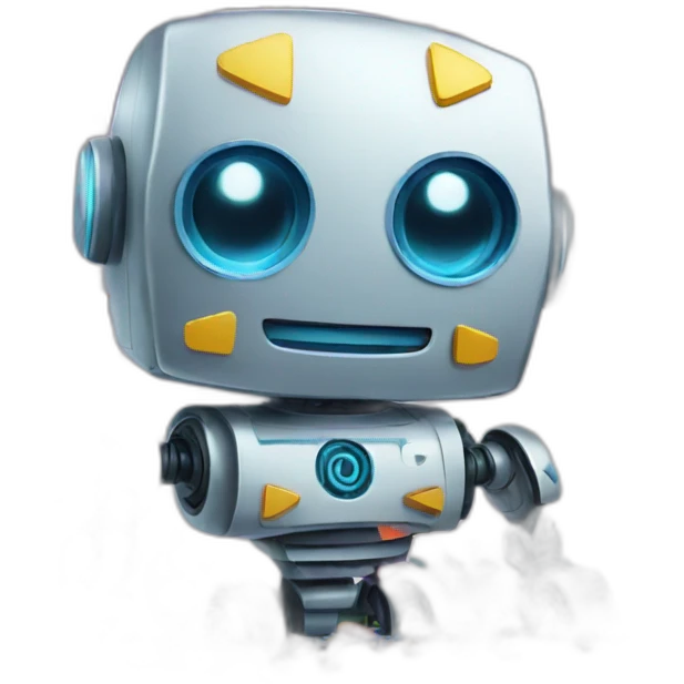 robot confetti emoji
