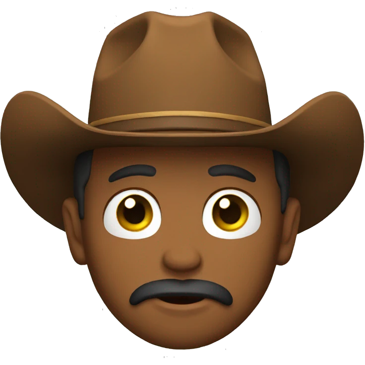 Emoji cowboy emoji