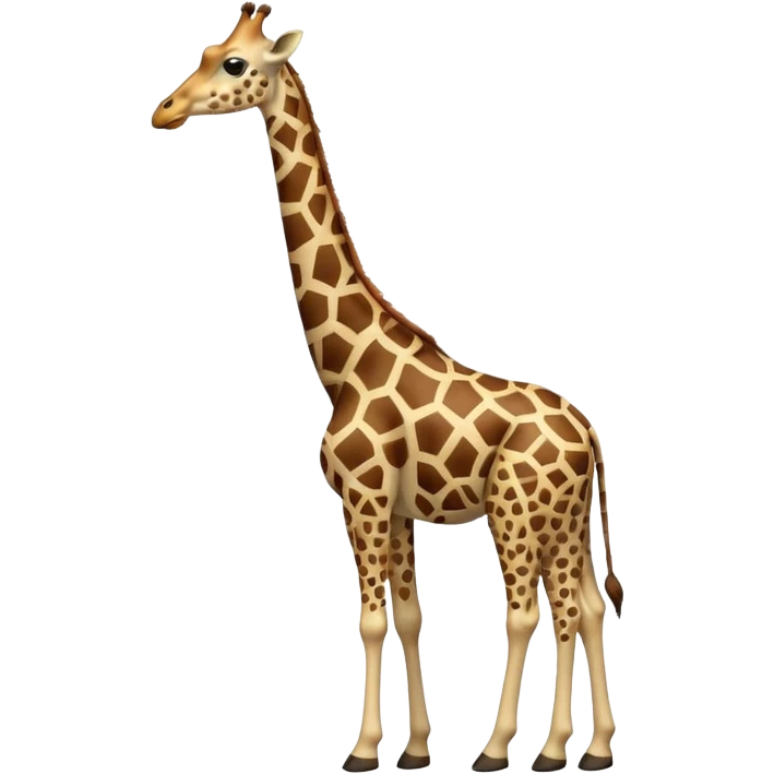 '' giraffe  Patterned''  emoji