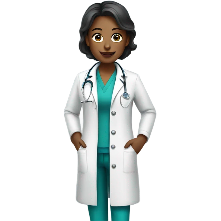 Beautiful doctor  emoji