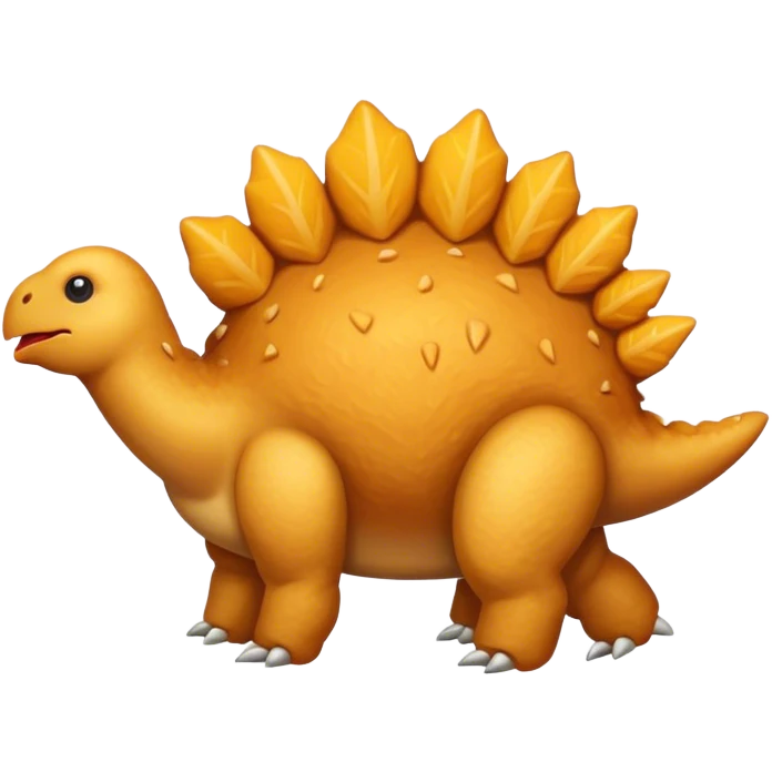 Stegosaurus Chicken Nugget emoji