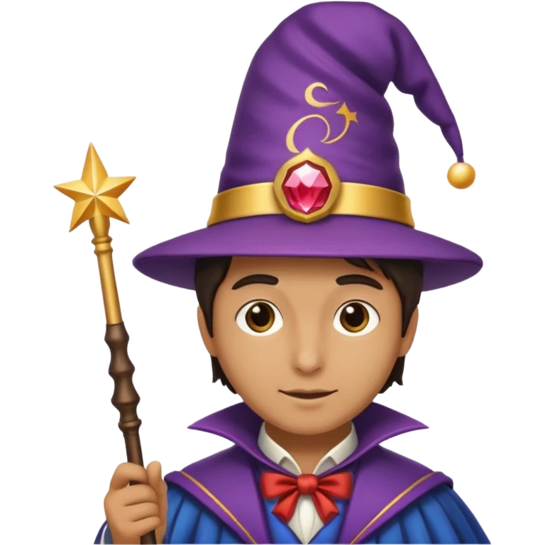 🧍🏼🪄🎩 emoji