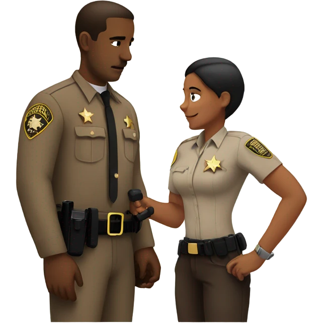 Sheriff arrested  emoji