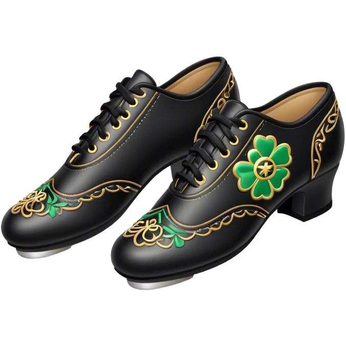 Irish dancing shoes emoji