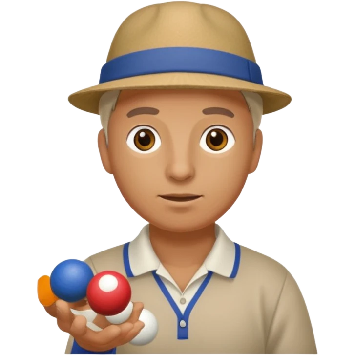 jouer de petanque emoji