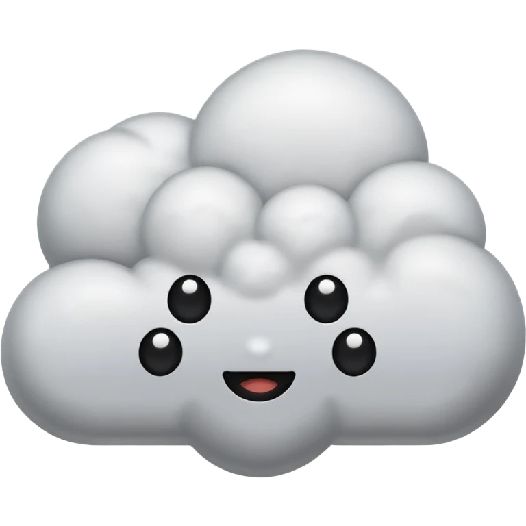 comic think cloud with three dots, no text emoji