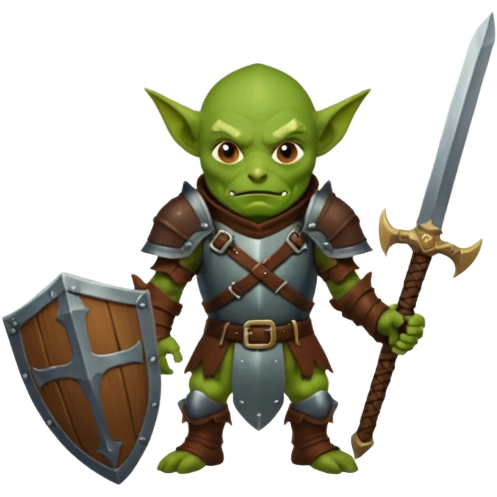 create a dnd style hobgoblin.png using 48x48 pixels size emoji