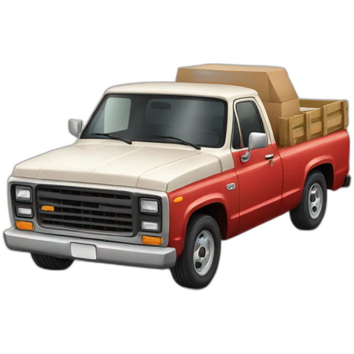 Pickup truck emoji