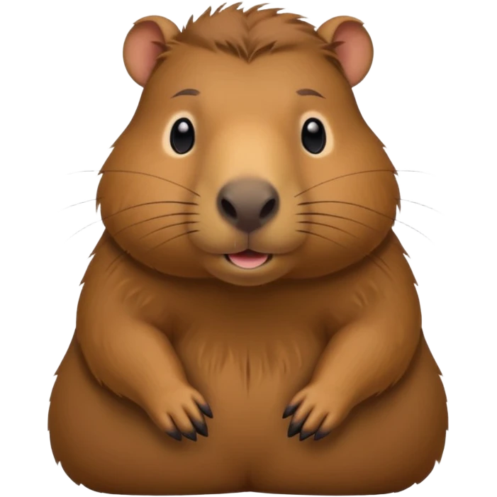 Capybara emoji
