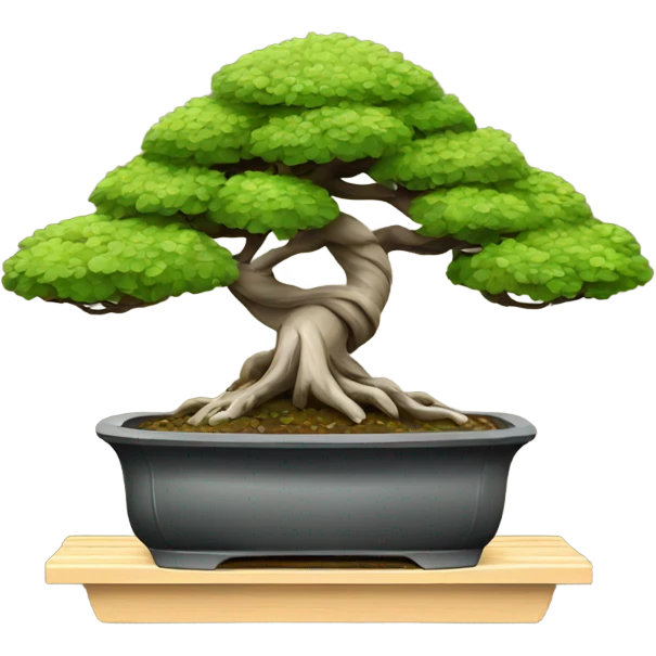 A bonsai emoji