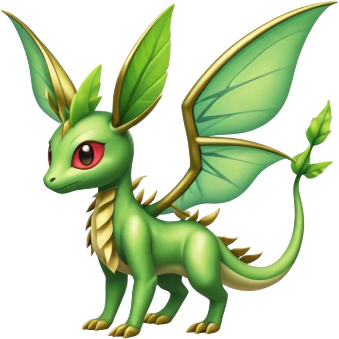 Shiny Exotic Flygon-Leafeom-Celebi-Scyther-Hybrid-Creature emoji