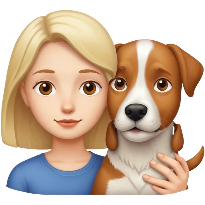 Dog and me emoji
