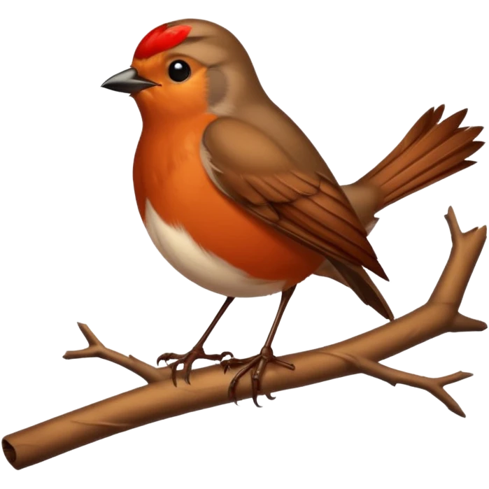 Robin bird emoji