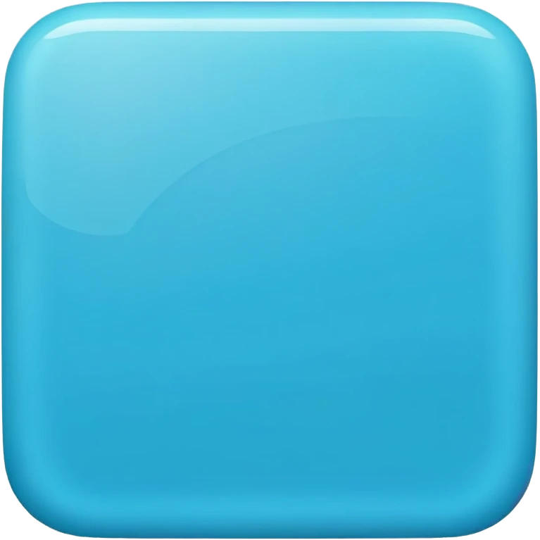 blue square with rounded corners emoji