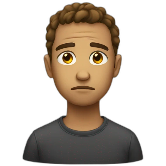 Sad emoji