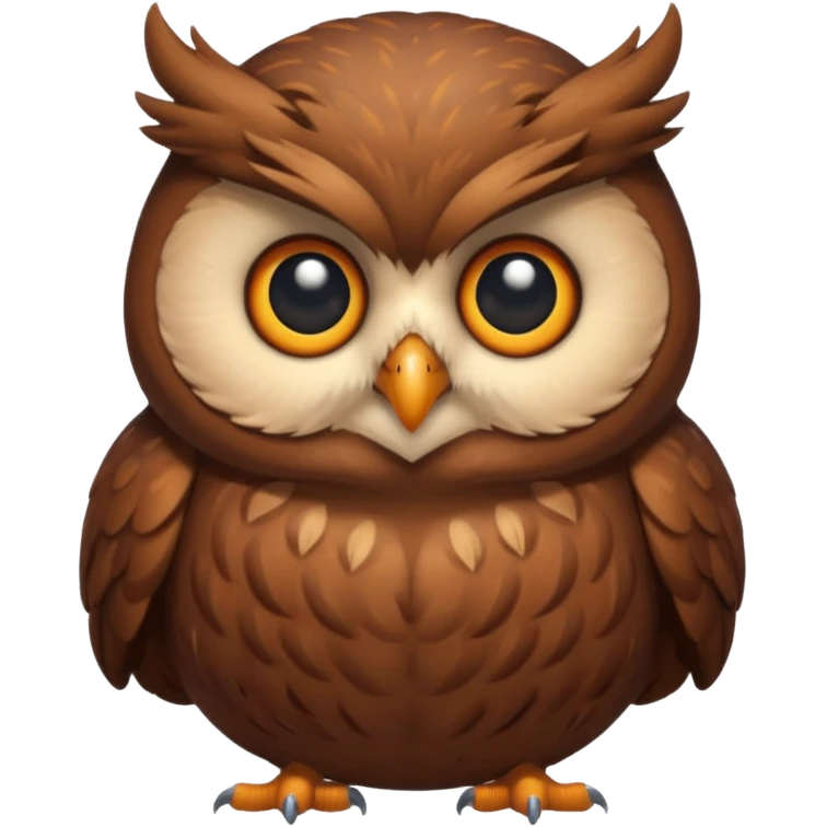fat owl emoji