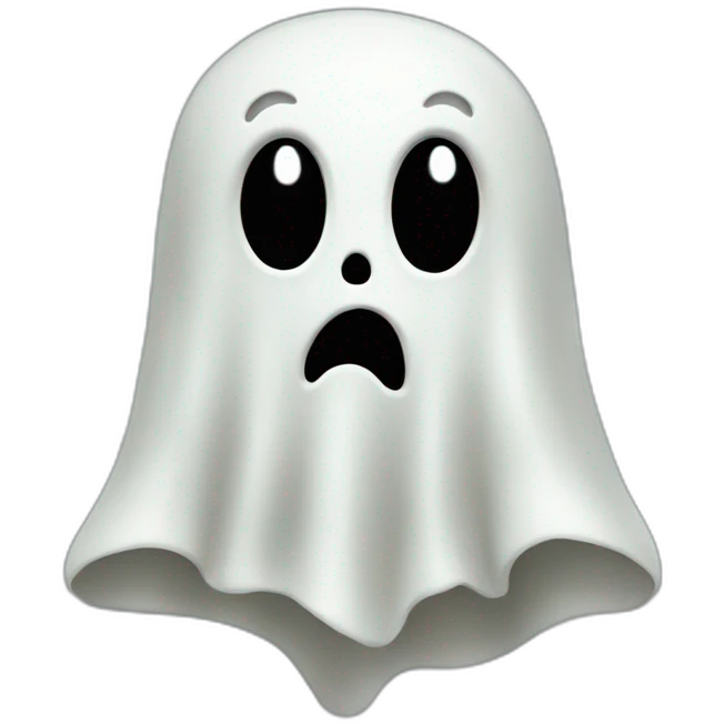 halloween ghost emoji