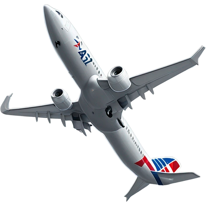 Single American Airlines 737 Max 8 emoji