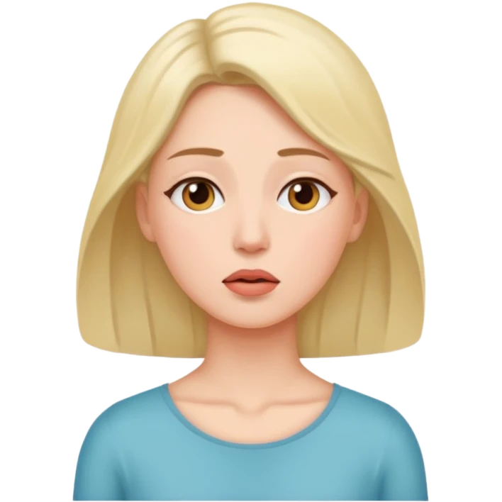 a woman taking dih emoji