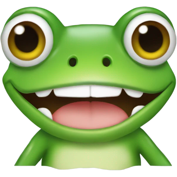 Frog love emoji