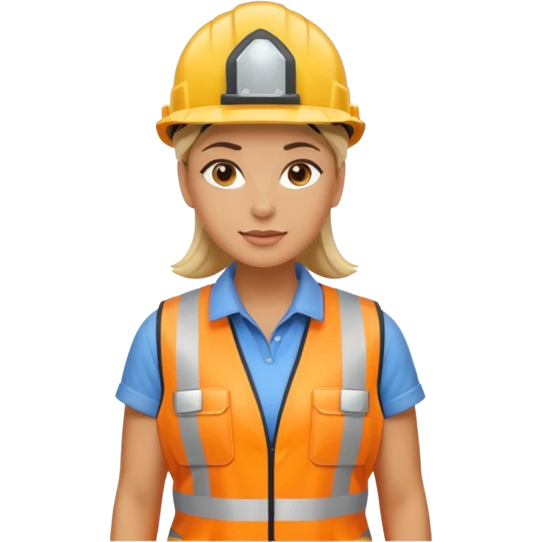 bauarbeiterin emoji