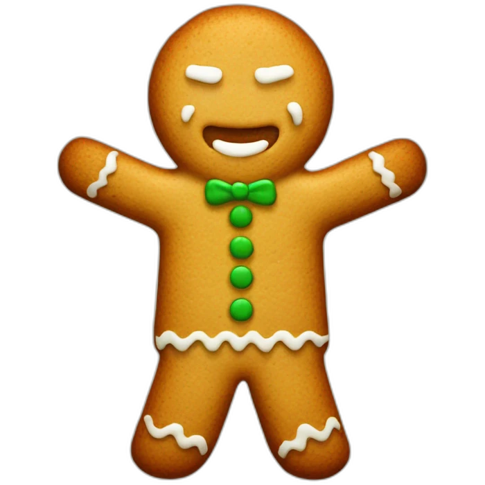 gingerman biscuit emoji