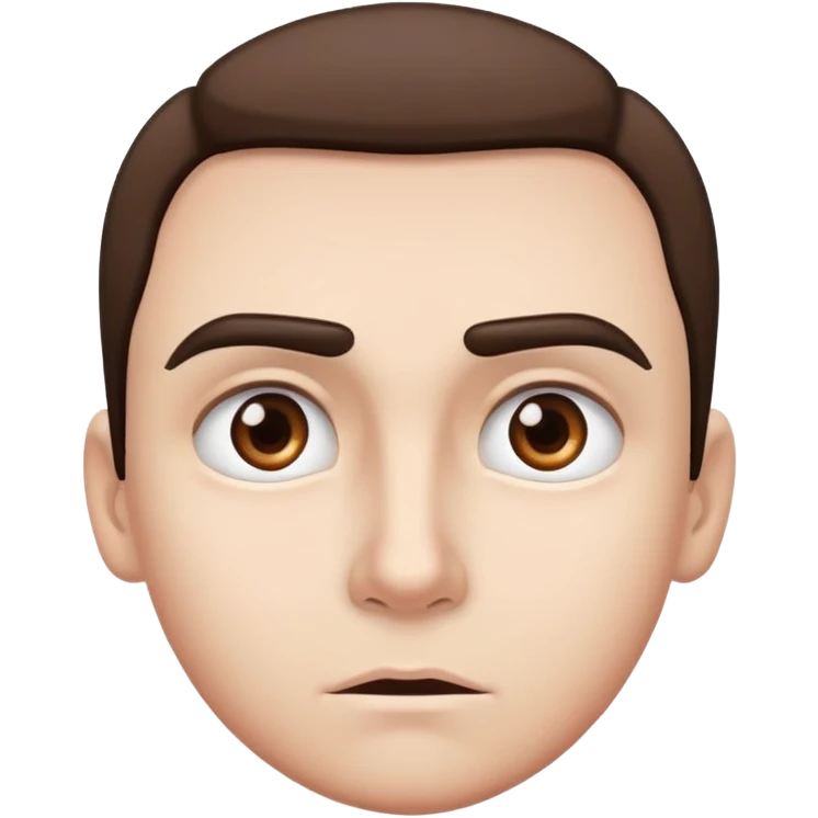 face with one eyebrow raised, hesitant and cautious look emoji