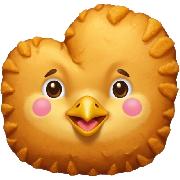 Chicken Nugget food emoji emoji