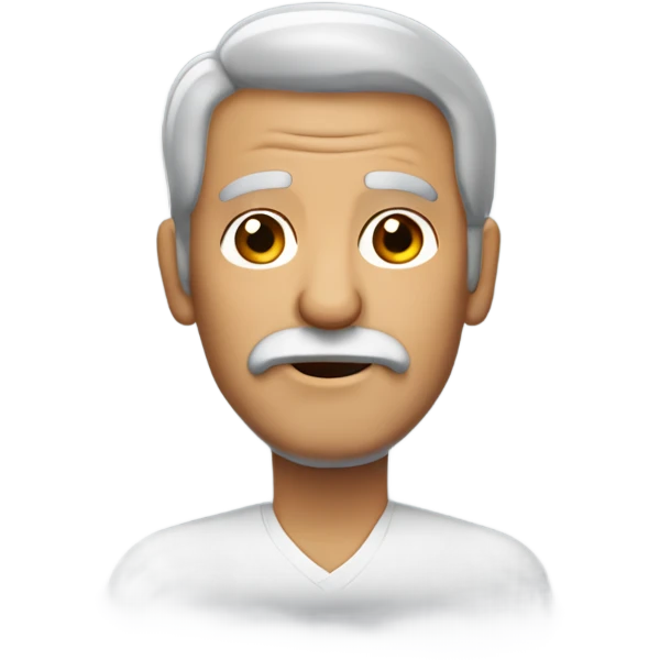 Hombre viejo con barba emoji