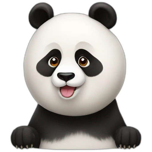 Panda roux emoji