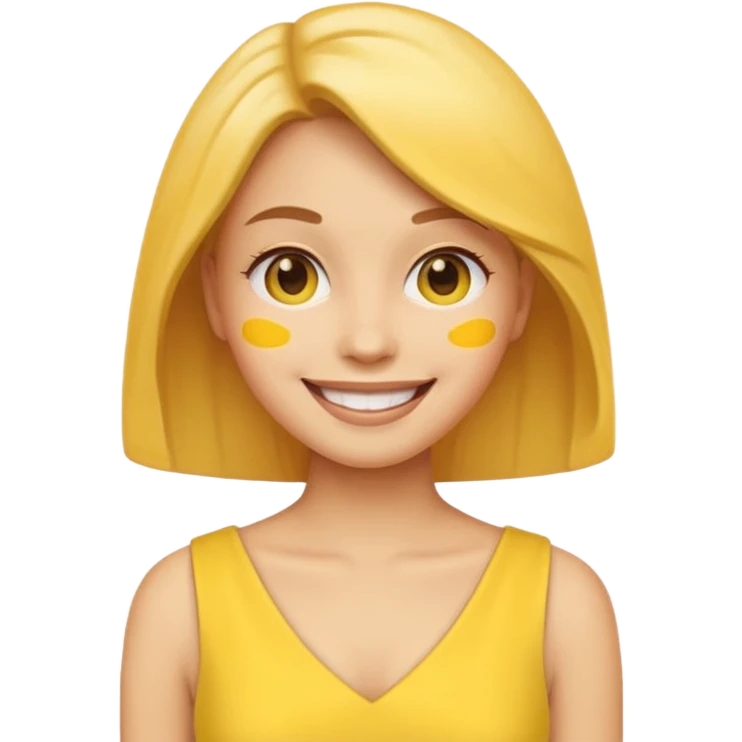 vestido de emoji mujer  emoji