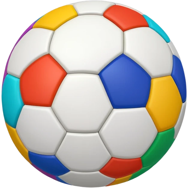 Silly soccer ball  emoji