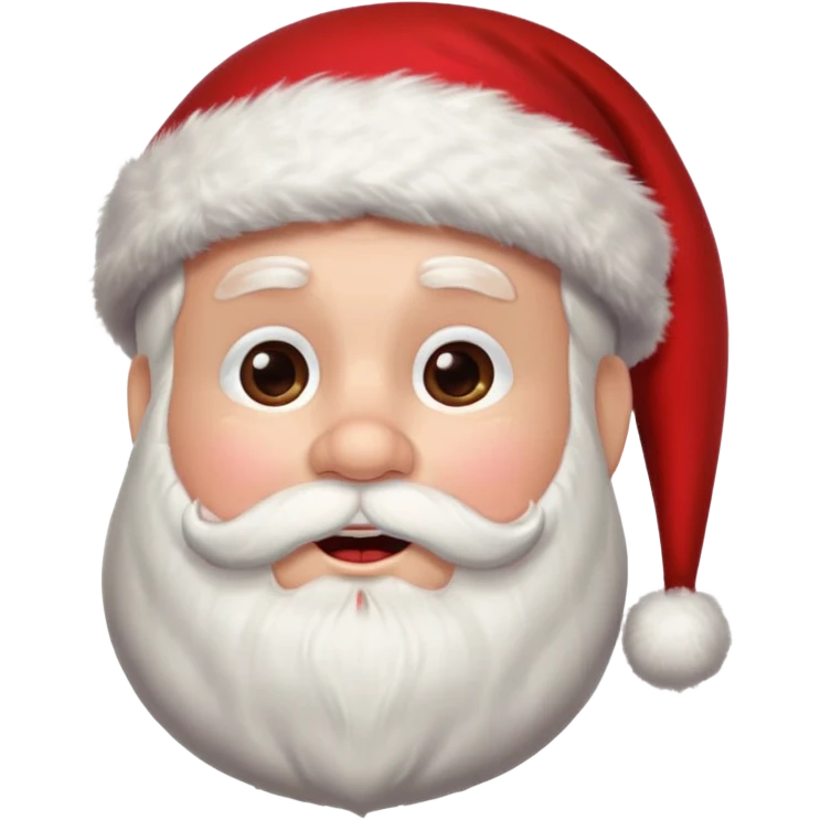 singing santa emoji