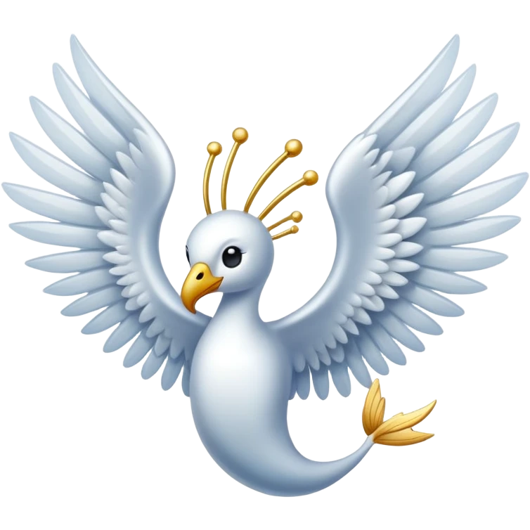 gamba con alas emoji