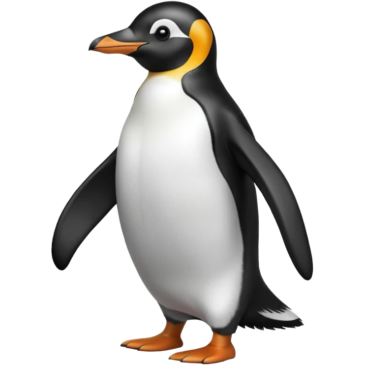 walking penguin emoji