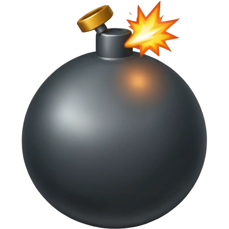 bomb  emoji