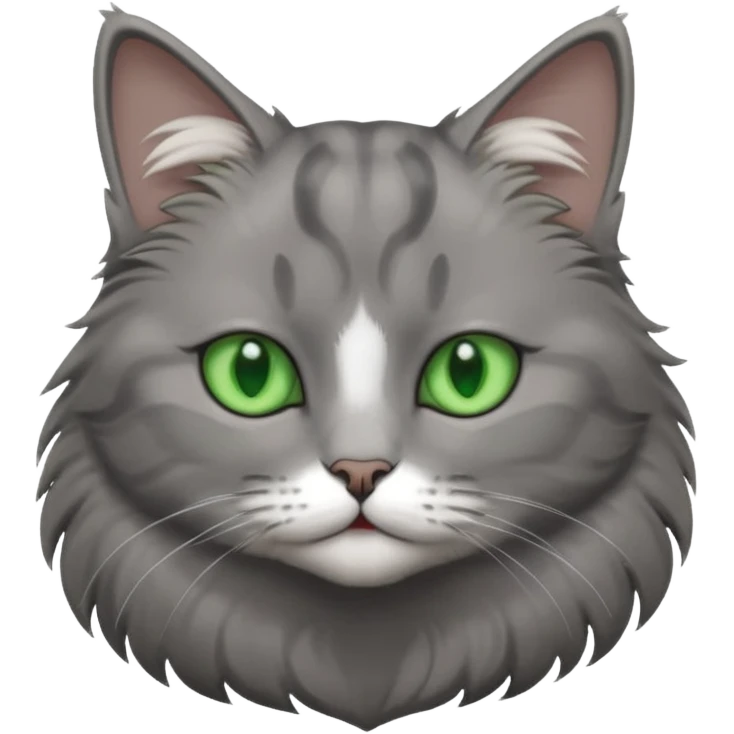 gray cat emoji