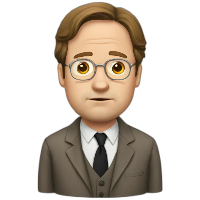 dwight schrute from the office emoji