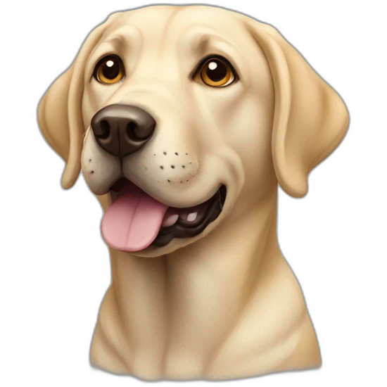 labrador emoji