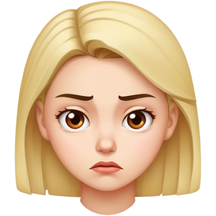 Girlfriend angry  emoji