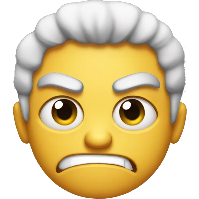 angry face emoji