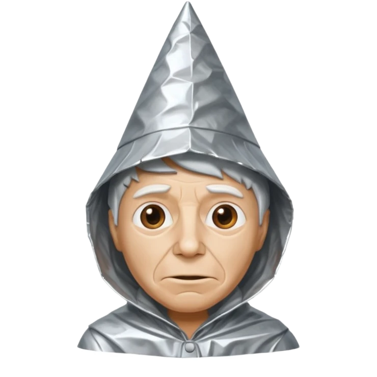 dunce tin foil hat  emoji