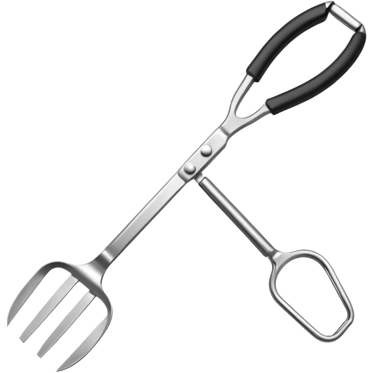 grilling tongs emoji