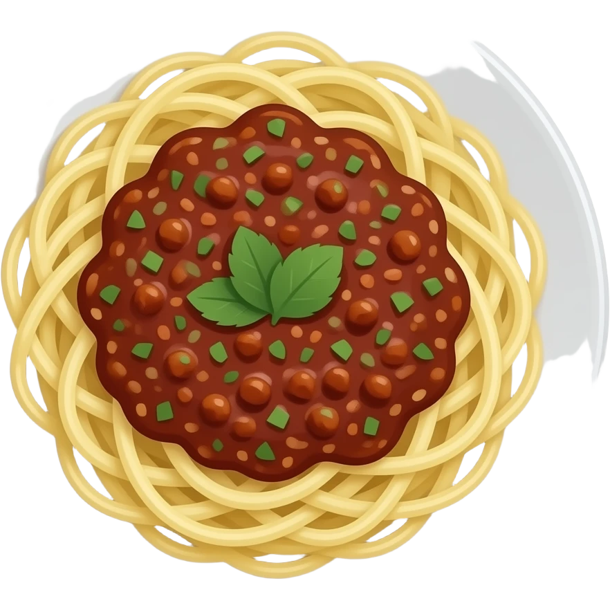 tagliatelle bolognese emoji
