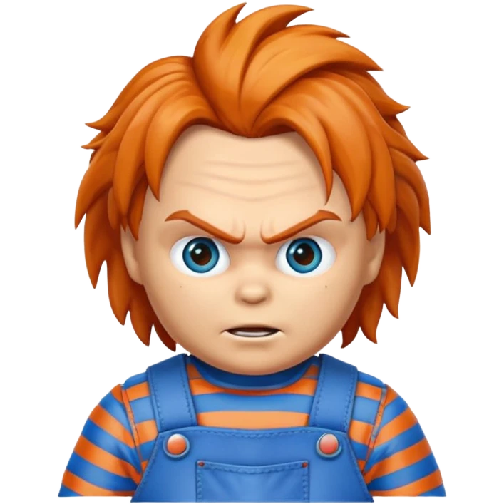 Un emojin de chuky emoji