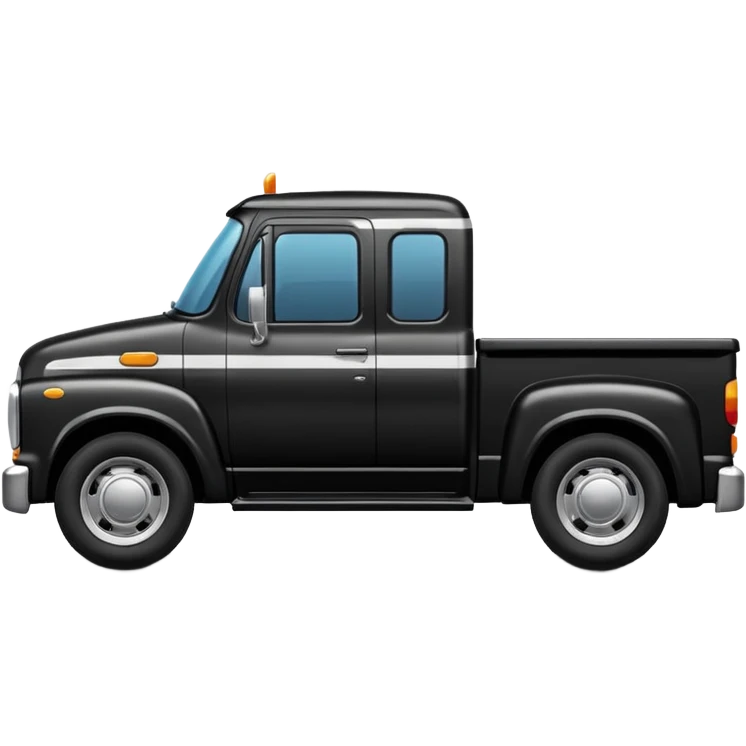 Adidas white stripes black truck emoji