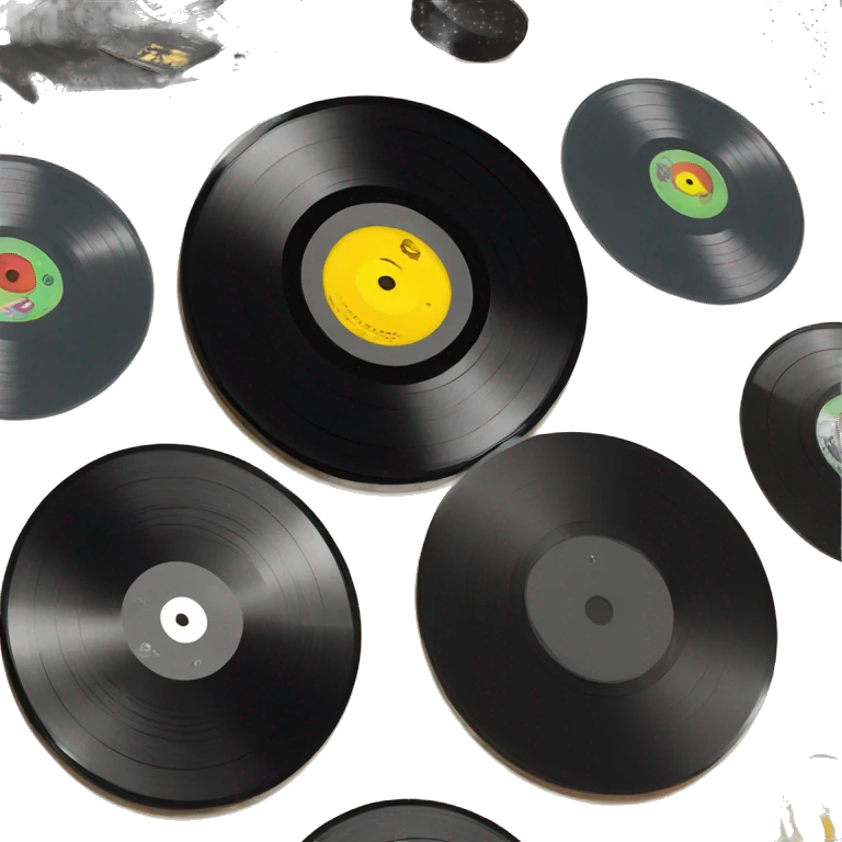 Vinyl-record-display-case emoji