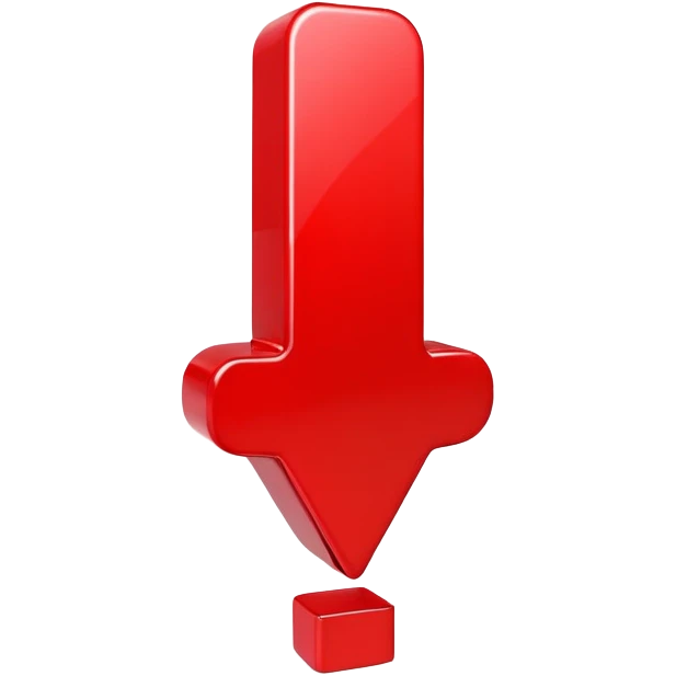 red exclamation mark emoji