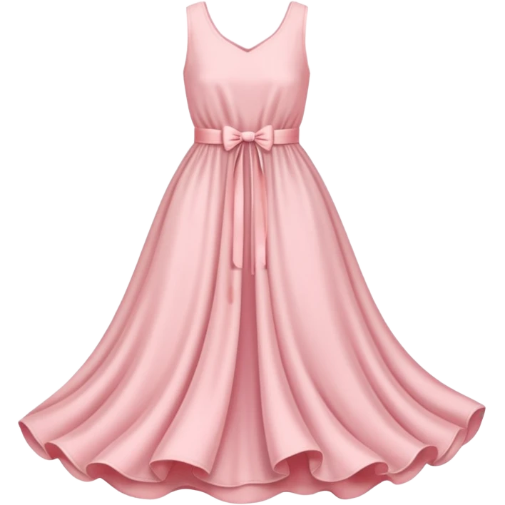 Vestido roua pastel  emoji