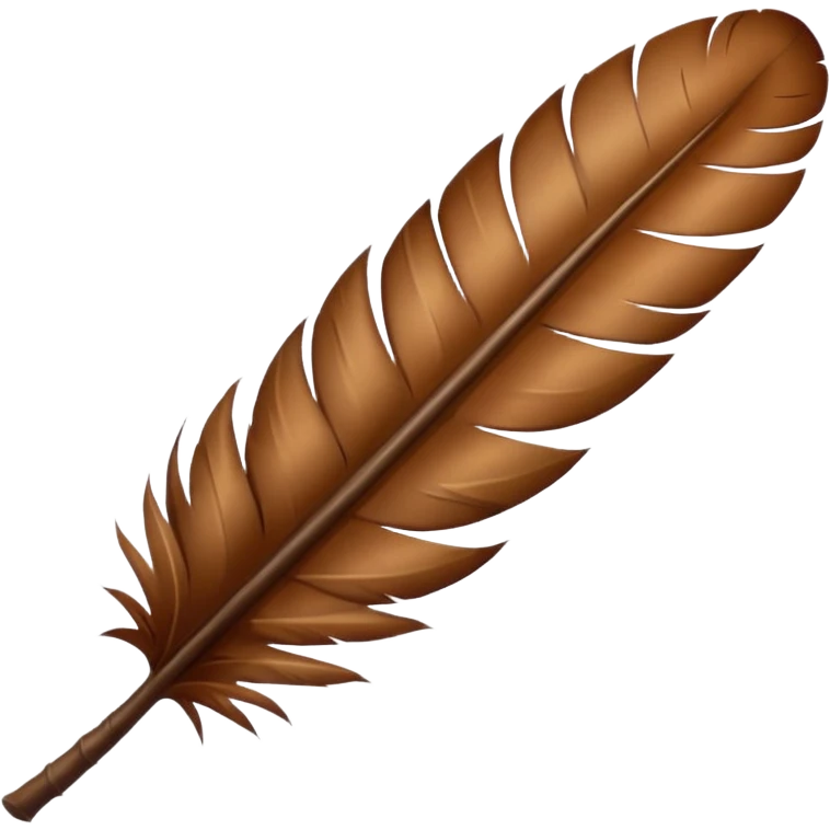 turkey feather emoji